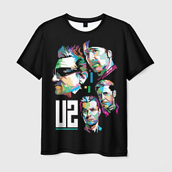 Мужская футболка U2 Band
