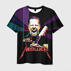 Мужская футболка Metallica: James Alan Hatfield
