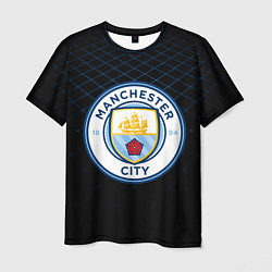 Мужская футболка FC Manchester City: Blue Lines