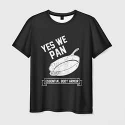 Мужская футболка Yes We Pan