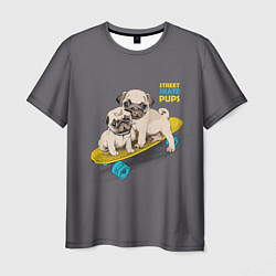 Мужская футболка Street Skate Pups