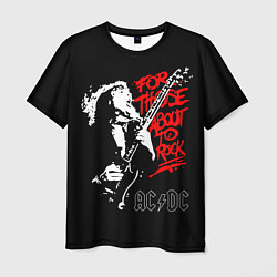 Мужская футболка AC/DC: For Those About to Rock