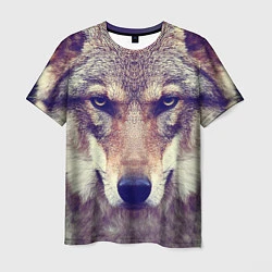 Мужская футболка Angry Wolf