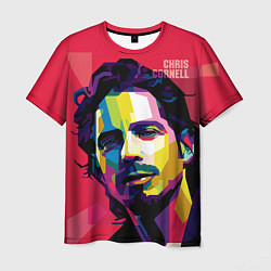 Мужская футболка Chris Cornell Art