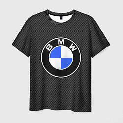 Футболка мужская BMW CARBON БМВ КАРБОН, цвет: 3D-принт