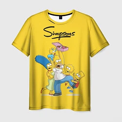 Мужская футболка Simpsons Family