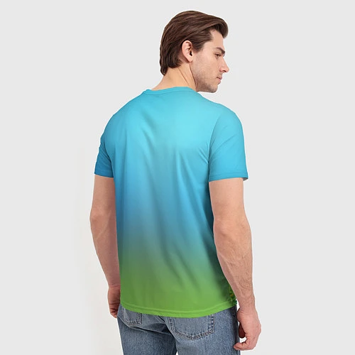 Мужская футболка Z-Link / 3D-принт – фото 4