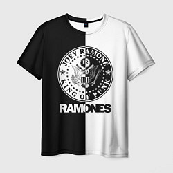 Мужская футболка Ramones B&W