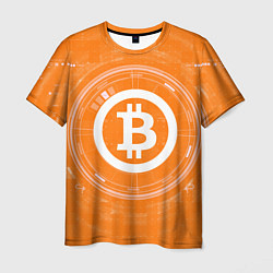 Мужская футболка Bitcoin Tech