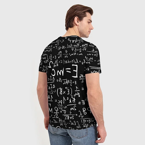 Мужская футболка E=mc2 / 3D-принт – фото 4