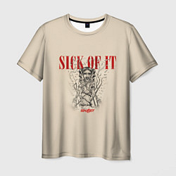 Мужская футболка Skillet: Sick of it