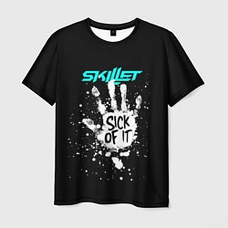Мужская футболка Skillet: Sick of it