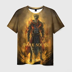 Мужская футболка Dark Souls: Flame Knight