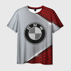 Футболка мужская BMW: Red Metallic, цвет: 3D-принт