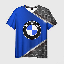 Футболка мужская BMW: Blue Metallic, цвет: 3D-принт