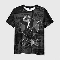 Футболка мужская AC/DC: Black Devil, цвет: 3D-принт