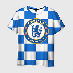 Мужская футболка FC Chelsea: Grid