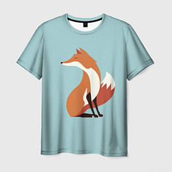 Мужская футболка Minimal Fox