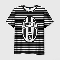Мужская футболка FC Juventus: Black Lines