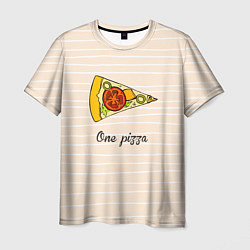 Мужская футболка One Love - One pizza