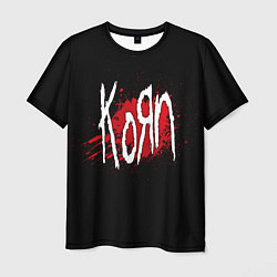 Мужская футболка Korn: Blood