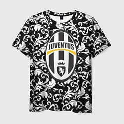 Мужская футболка FC Juventus: Floral Logo