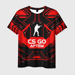 Мужская футболка CS:GO - Артём