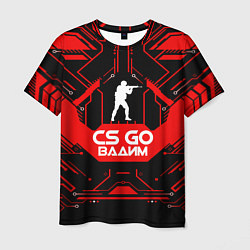 Мужская футболка CS:GO - Вадим