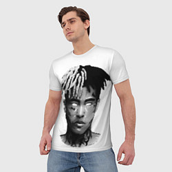 Футболка мужская XXXTentacion: Pixel Art, цвет: 3D-принт — фото 2