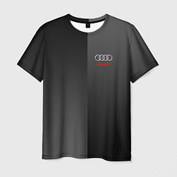 Мужская футболка Audi: Metallic Style