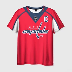 Футболка мужская Washington Capitals: Ovechkin Red, цвет: 3D-принт