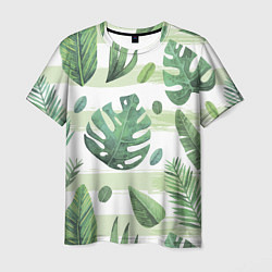 Мужская футболка Тропические джунгли