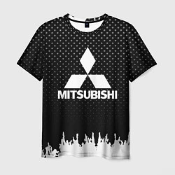 Мужская футболка Mitsubishi: Black Side