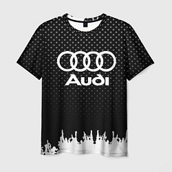 Мужская футболка Audi: Black Side