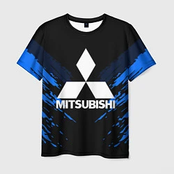 Мужская футболка Mitsubishi: Blue Anger