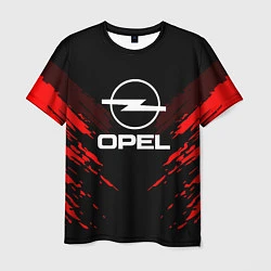 Мужская футболка Opel: Red Anger