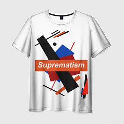 Мужская футболка Supermatism White