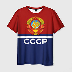 Футболка мужская СССР: Спортсмен цвета 3D-принт — фото 1