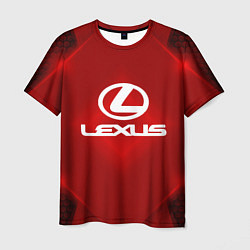 Мужская футболка Lexus: Red Light