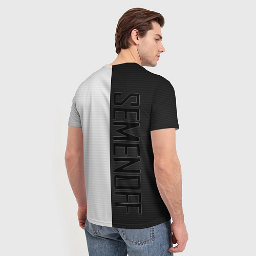 Мужская футболка SEMENOFF / 3D-принт – фото 4