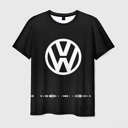 Мужская футболка Volkswagen: Black Abstract