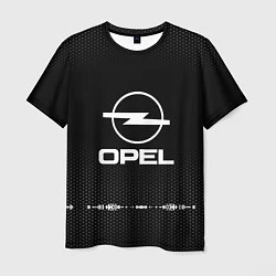 Мужская футболка Opel: Black Abstract