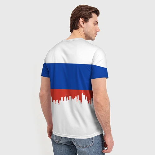 Мужская футболка Crimea, Russia / 3D-принт – фото 4
