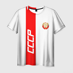 Мужская футболка СССР: White Collection