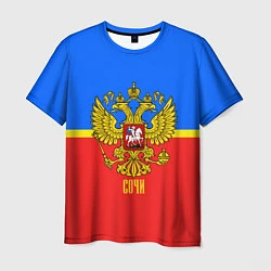 Мужская футболка Сочи: Россия