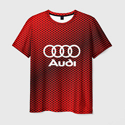 Мужская футболка Audi: Red Carbon