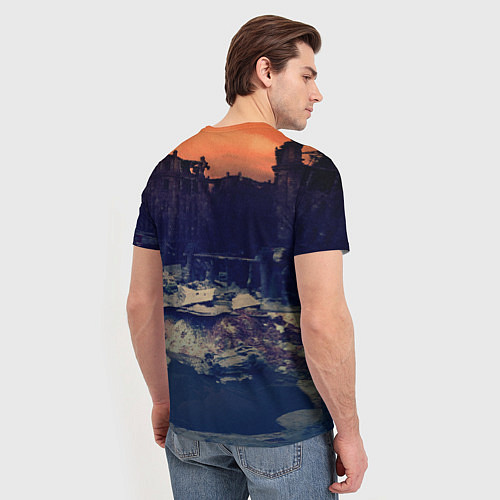 Мужская футболка Architects: Devil's Island / 3D-принт – фото 4