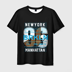 Мужская футболка New York: Manhattan 86