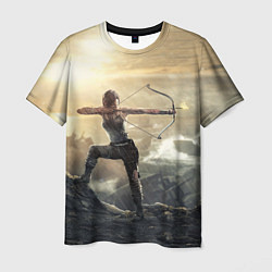 Футболка мужская Tomb Raider цвета 3D-принт — фото 1