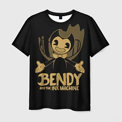Мужская футболка Bendy And the ink machine